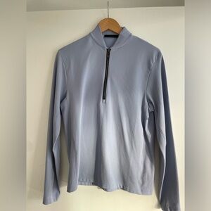 Greyson Siasconset Quarter Zip Moonstone Men’s Small